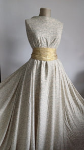 Viscoza Spun Bej Deschis cu Kaky VIS1018